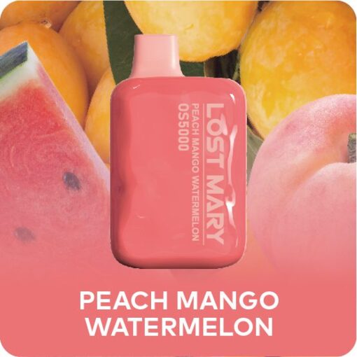 Lost Mary OS5000 PEACH MANGO WATERMELON