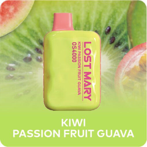 LOST MARY OS4000 kiwi passion fruit guava